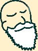 Cartoon image of a taxonomist expert