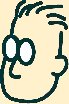 Cartoon image of a user